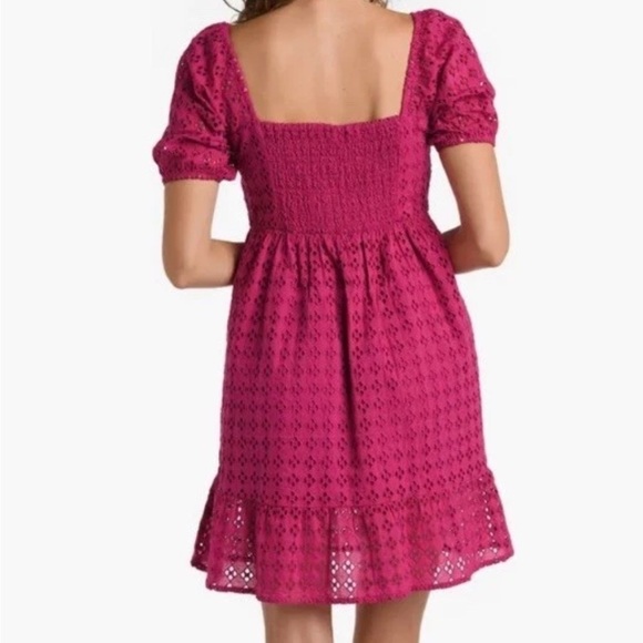 🆕 La Blanca Resortwear Dress Coverup Magenta Size L - Picture 2 of 11